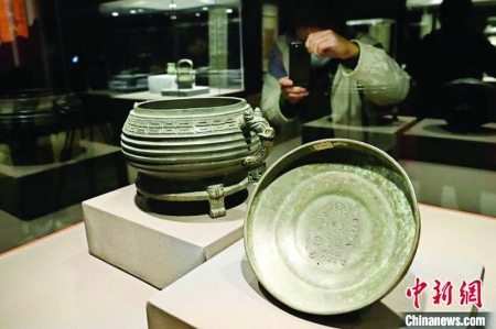 <br>          广州博物馆藏一级文物青铜器“仲惠父簋”<br><br>        