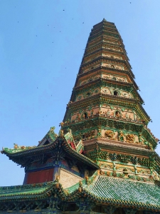           广胜寺飞虹塔        