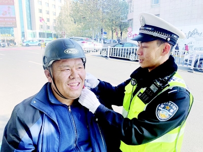           不忘入警初心，牢记职责使命。 图片由山西省公安厅提供        