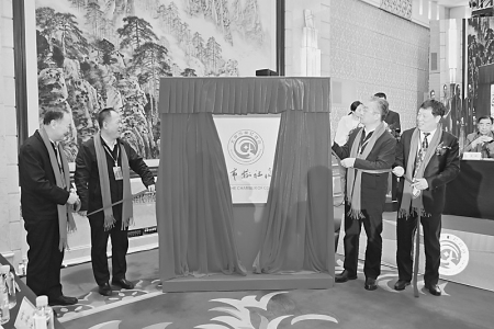           揭牌现场 图片由主办方提供        