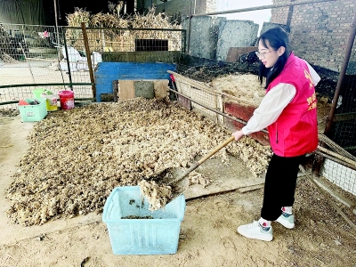           以青春之名，扎根基层。 图片由受访者提供        