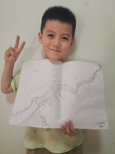           姓名：史博仁 作品名称：古长城        