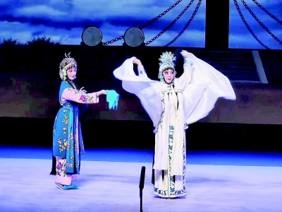 <br>          晋剧《祭桩》杨丽丽饰演王桂英 图片由山西省文化和旅游厅提供<br><br>        