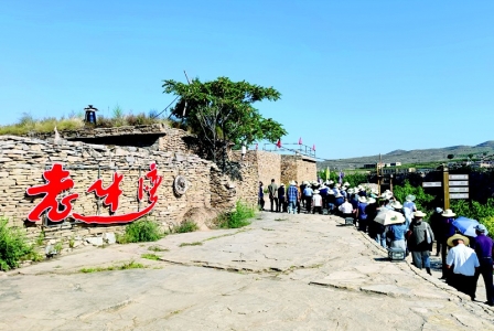 <br>          参会代表实地观摩 本版摄影 本报记者 李芸红<br><br>        