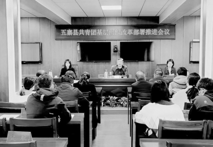           全力以赴推动团的各项改革举措落地见效 图片由共青团五寨县委提供        