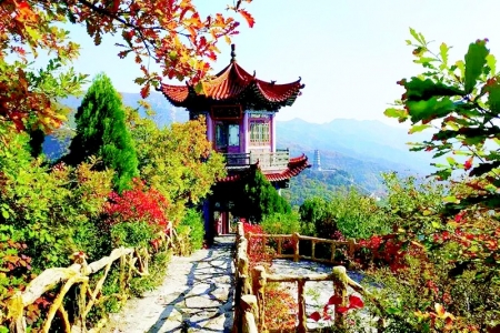 <br>          襄垣县仙堂山红叶<br><br>        