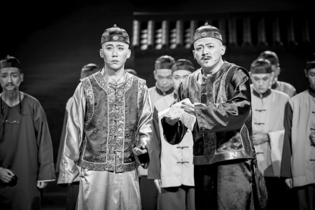           《汇通天下》精彩首演 图片由山西工商学院提供        