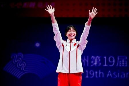 <br>          跆拳道女子67公斤以上级项目金牌<br>周泽琪<br><br>        