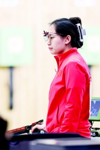 <br>          射击项目女子25米手枪团体项目银牌<br>赵楠<br><br>        