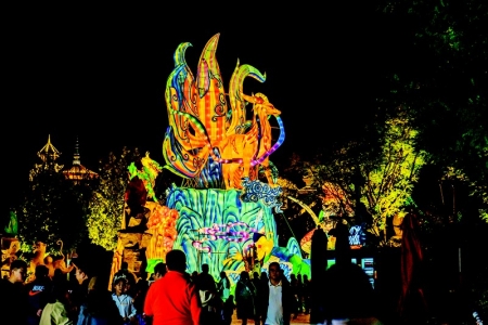 <br>          太原方特山海奇遇记打造奇幻之旅 图片由太原方特东方神画提供<br><br>        