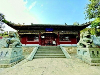 <br>          焦山寺本报记者田璐 摄<br><br>        