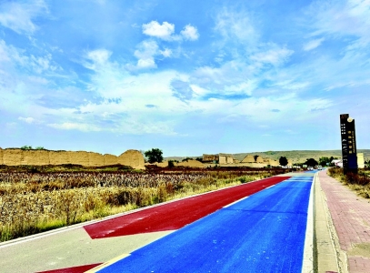 <br>          得胜堡景区 本版摄影本报记者 胡远嘉 田璐<br><br>        