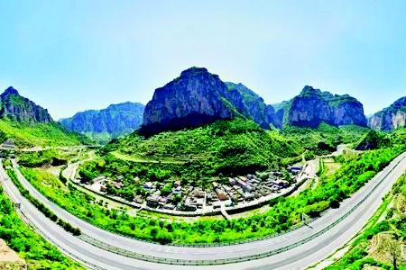           通天峡旅游公路        