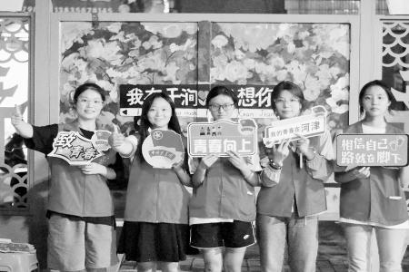           志愿者为乡村振兴贡献青春力量 图片由团河津市委提供        