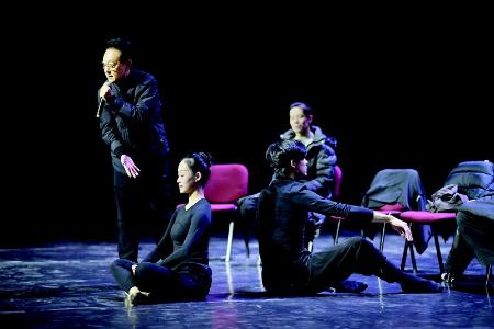           著名导演张继钢分享创排思路 图片由山西大剧院提供        
