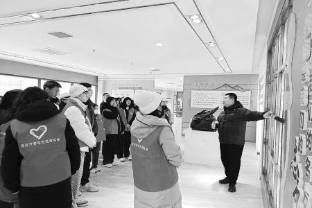          汲取榜样力量，践行使命担当。 图片由团省委青年发展部提供        