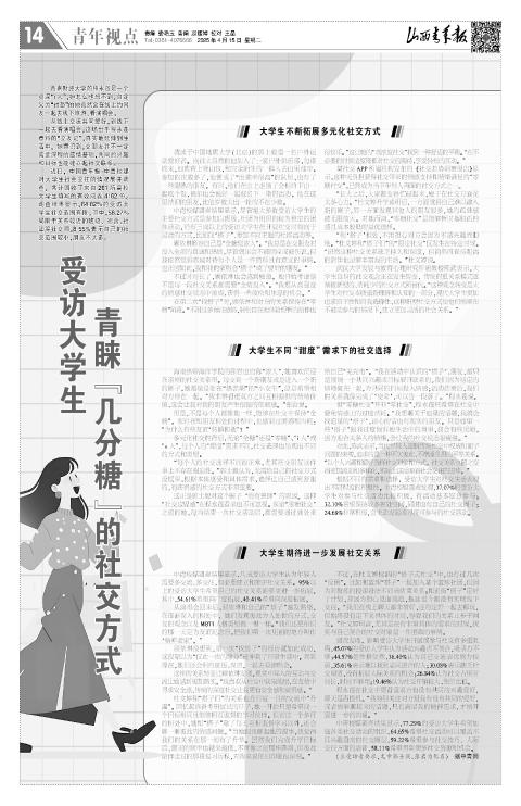 山西青年报2025年04月15日头版
