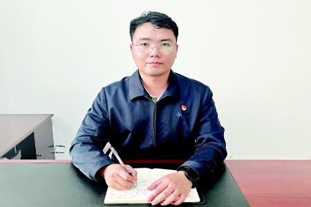           和吴晖勇敢地站在建筑行业数字化转型潮头 图片由受访者提供        