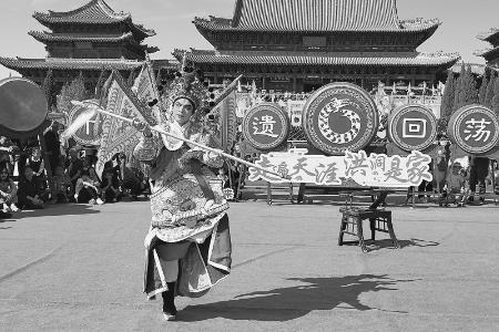           图片由洪洞大槐树景区提供        