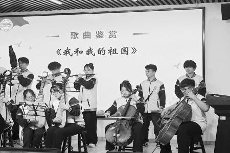           青春旋律与历史共鸣 图片由山西国民师范旧址革命活动纪念馆提供        