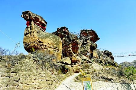           黄河奇石湾景区 本组摄影 本报记者 田璐        