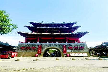           忻州古城 本报记者 任小芳 摄        