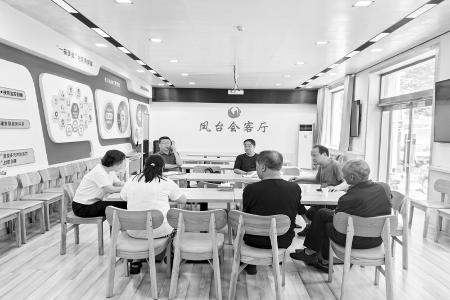           凤台社区将“民生无小事”刻进基因 图片由晋城市城区文明办提供        