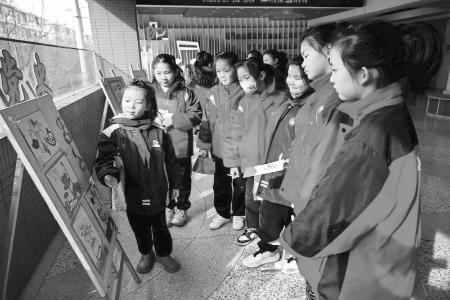           秉持“以人为本”初心，用心呵护学生成长。 图片由青年路小学提供        