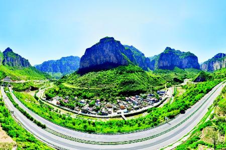           通天峡旅游公路        