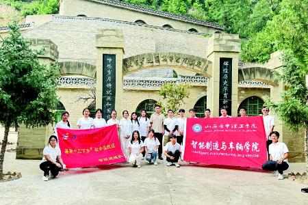           图片由山西晋中理工学院智能制造与车辆学院团委提供        