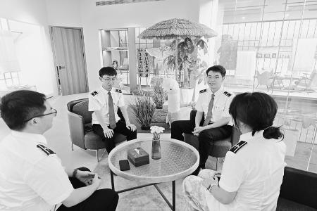           中国民航大学学生张雨萱摄        