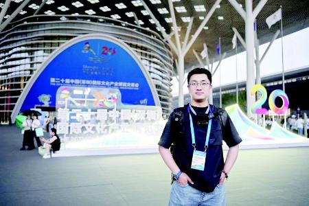           刘剑用自身的流量优势助力提升大同知名度 图片由受访者提供        