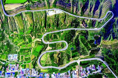           黄河一号旅游公路运城段        