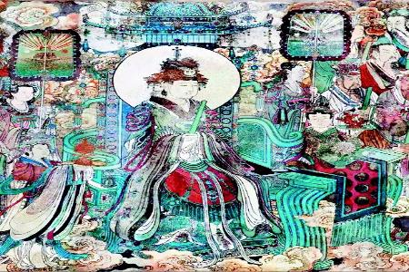          永乐宫壁画局部 本版图片均为资料图片        
