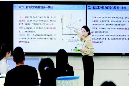           将育人使命践行于日常点滴中 图片由受访者提供        