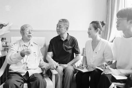           青春对话英雄，赓续精神血脉。 图片由晋中学院文以明道辅导员工作室提供        