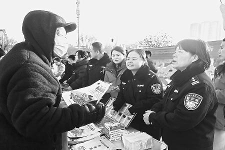 “禁毒+防艾”宣传，净化社会风气。