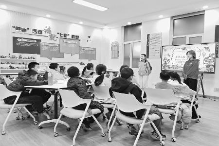 校社联动筑乐园 图片由太原市迎泽区融媒体中心提供