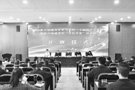 新兴领域青年“青社学堂”培训班开班