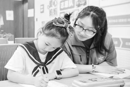 公益性暑期托管服务获点赞 图片由太原市青年路二社区提供