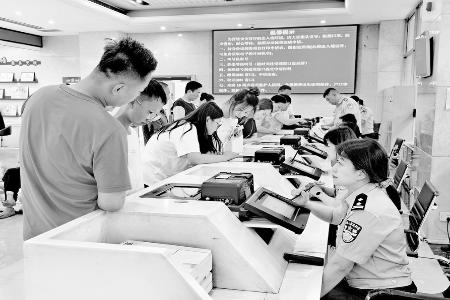 山西公安全方位优化窗口服务 图片由山西省公安厅提供