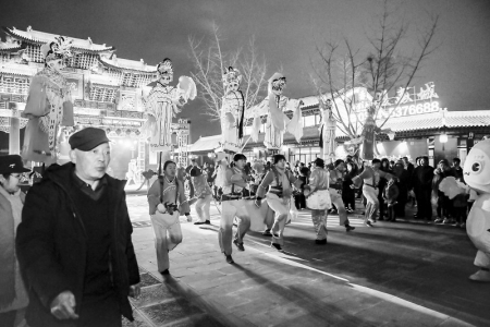           去乔家大院过独特中国年 图片由乔家大院景区提供        