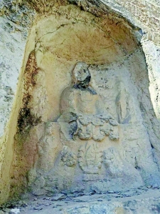           盂县陆师嶂摩崖造像 本版图片均为资料图片        