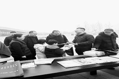 主题宣传提升市民保护意识 图片由太原市规划和自然资源局提供