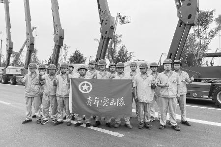 青年生力军为企业发展注入青春动能 本版图片均由太重集团团委提供