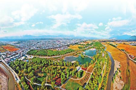 代县滹沱河湿地公园 本版图片均为资料图片