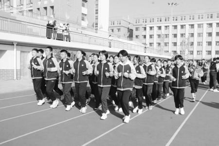 大课间“体育超市”成为学校炫目风景线 本组图片均由北京新学道晋中书院提供