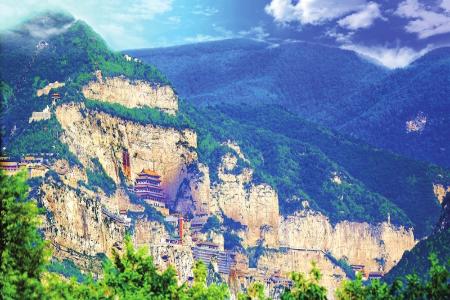 绵山胜景